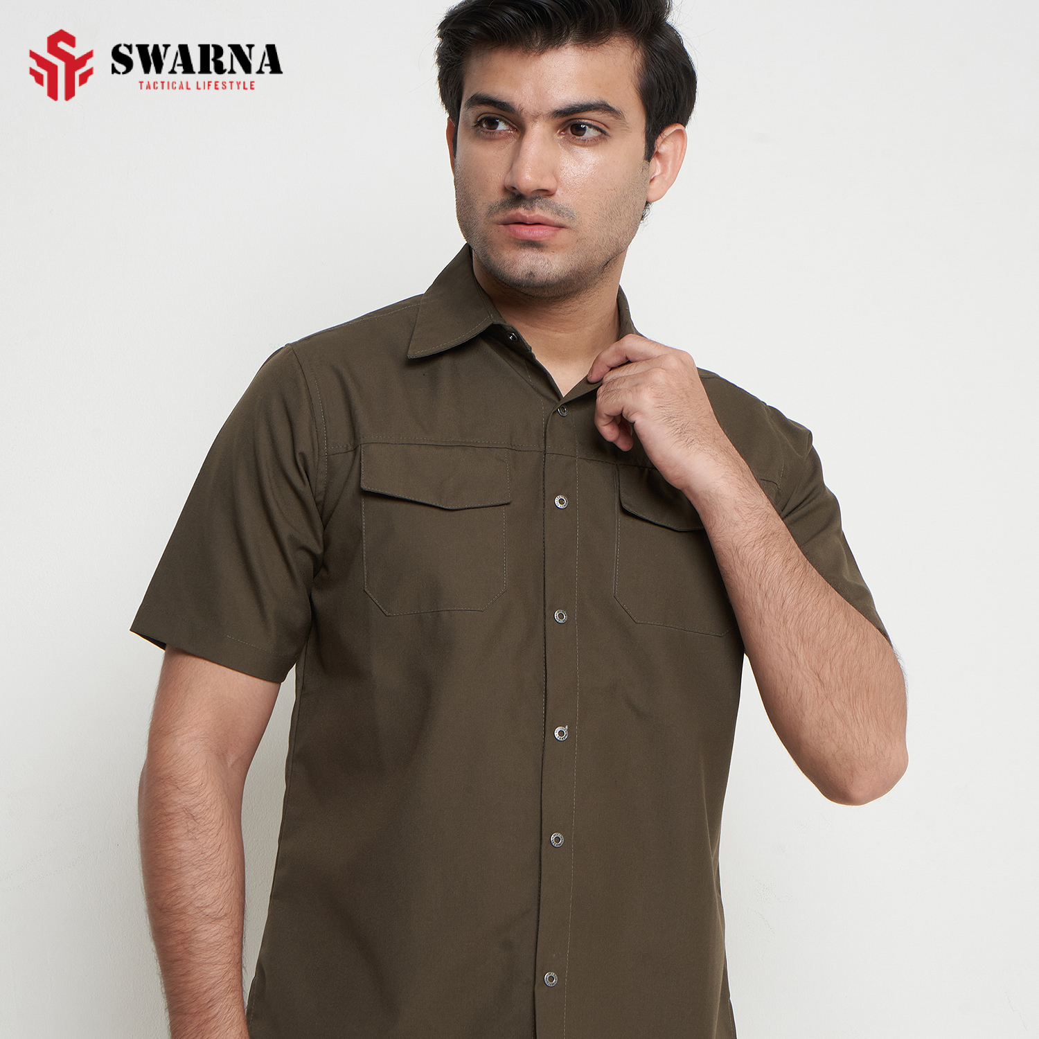 VANQUISH SHIRT SHORT TUNDRA 2XL